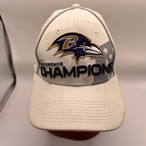 Baltimore Ravens 2012 AFC Champions Super Bowl XLVII New Era Hat White